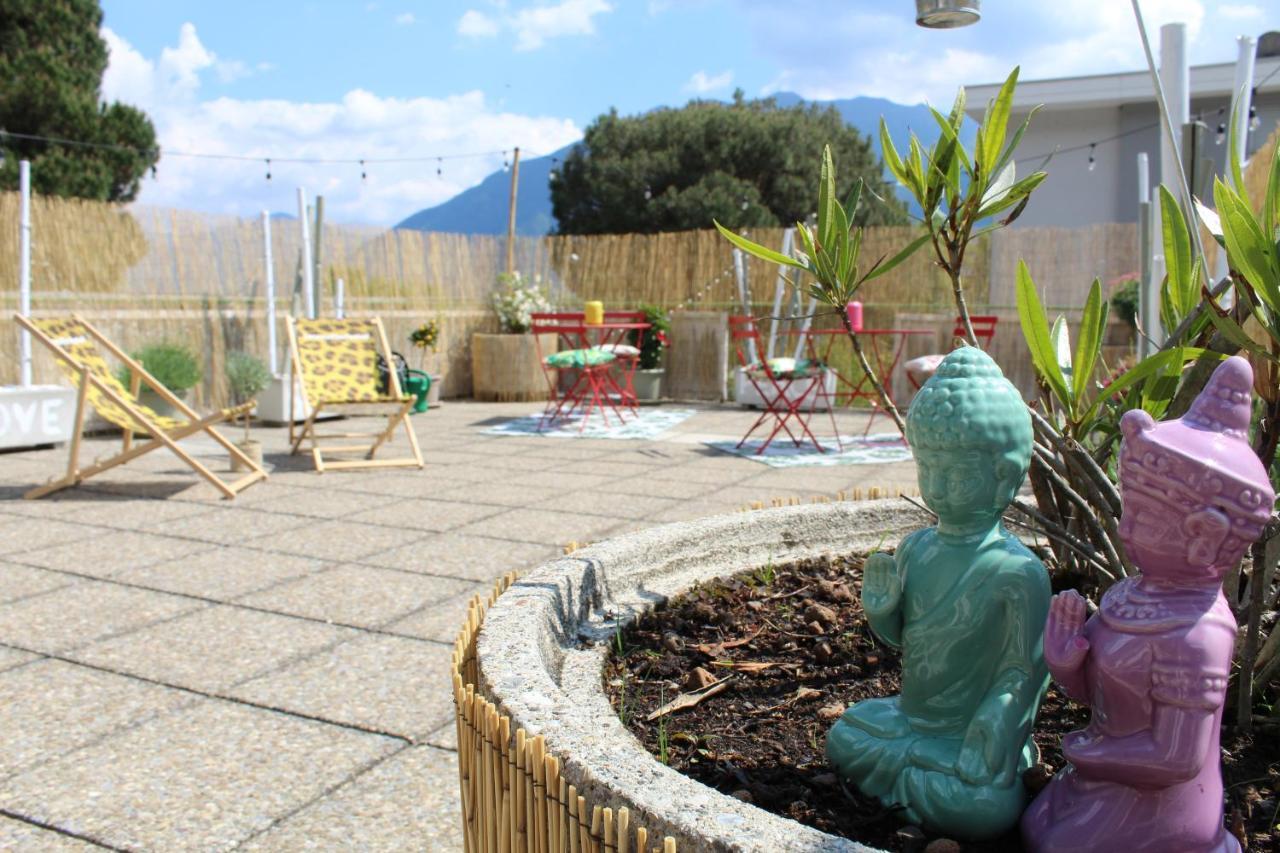 Appartamento con terrazza a due minuti dal lago Minusio Esterno foto